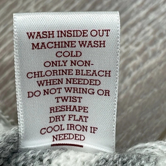 So Striped Long Sleeve Sweater Lace Hem L - Picture 13 of 15